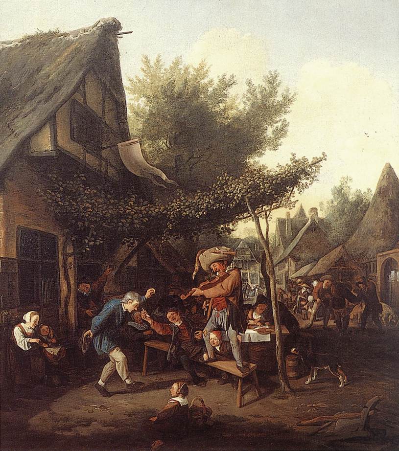 DUSART, Cornelis Village Feast dfg